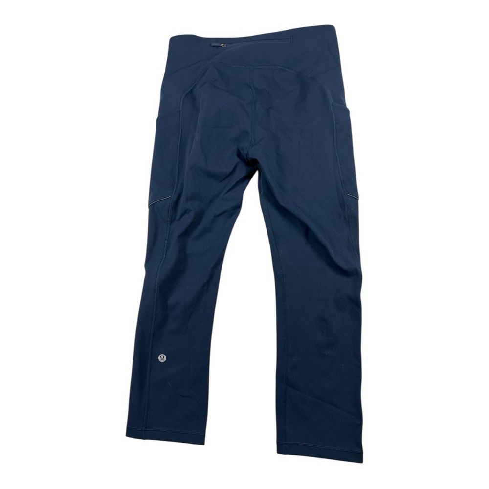 Lululemon NEW Speed Up Crop 21” with Pockets – True Navy, Size 6 (NWT) - Picture 3 of 16